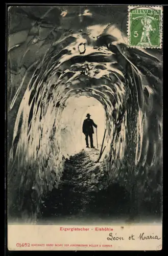 AK Eigergletscher, Eishöhle