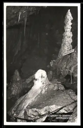 AK Lurgrotte /Semriach, Osterleuchter