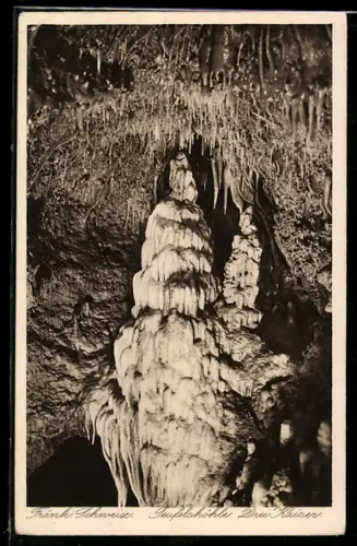 AK Teufelshöhle /Fränk. Schweiz, Drei Kaiser