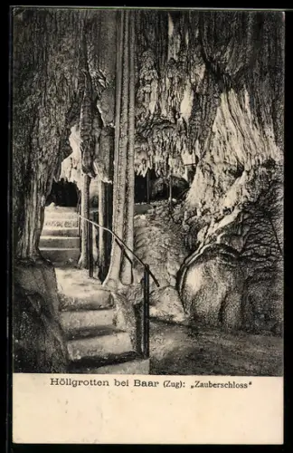 AK Höllgrotten bei Baar, Am Zauberschloss