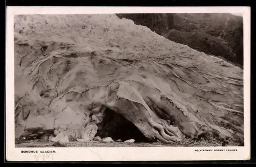 AK Bondhus Glacier, Blick zum Gletscher