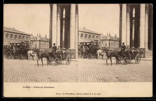 AK Paris, visite au Panthéon