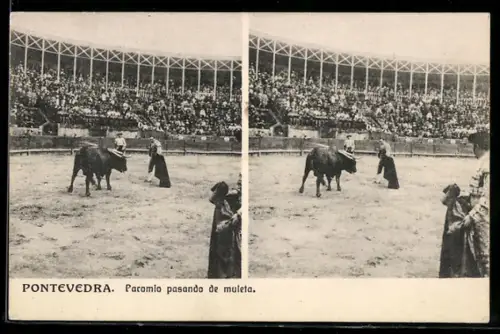 Stereo-AK Pontevedra, Paromio pasando de muleta