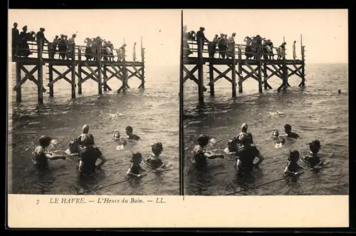 Stereo-AK Le Havre, L`heure du Bain