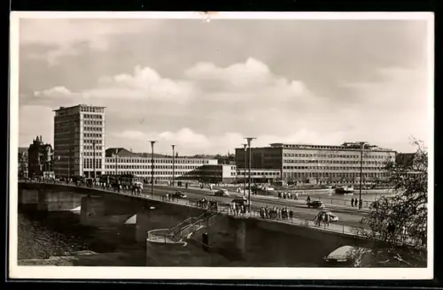 AK Frankfurt-Sachsenhausen, Friedensbrücke