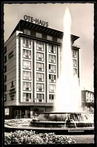 AK Kaiserslautern, Brunnen vor dem Ote-Haus