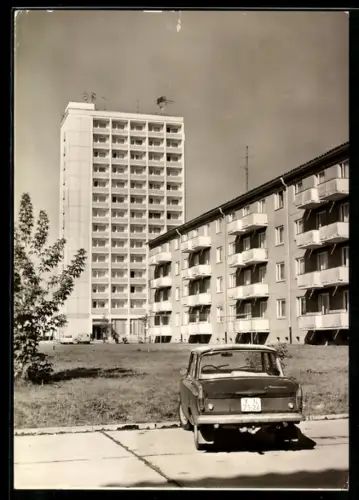 AK Guben, Obersprucke, Hochhaus