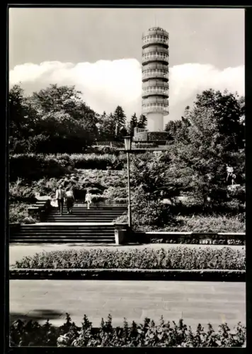 AK Brandenburg /Havel, Friedenswarte auf dem Marienberg