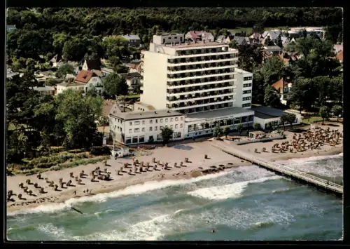 AK Timmendorfer Strand, Ostseeheilbad, Strand mit Hotel