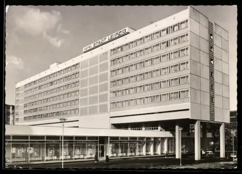 AK Leipzig, Hotel Stadt Leipzig, ein Haus der Interhotel