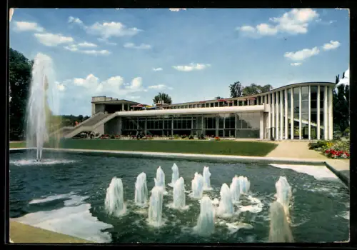 AK Coburg, Wasserspiele vor dem Kongresshaus