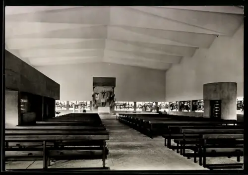AK Köln, Innenraum der katholischen Kirche St. Johannes d. T. der Universitätskliniken