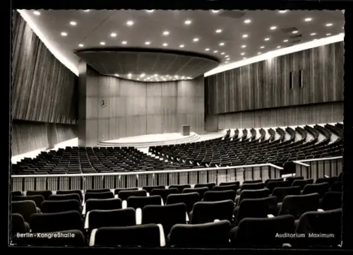 AK Berlin, Auditorium Maximum in der Kongresshalle