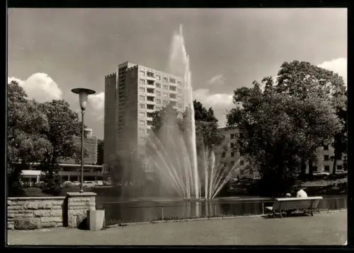 AK Suhl / Thür. Wald, Ernst-Thälmann-Platz