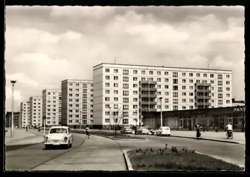 AK Magdeburg, Neubauten in der Jakobstrasse