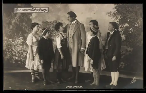 AK Der unsterbliche Lump, Szene mit Otto Storm