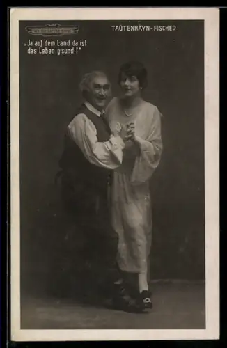 AK Operette Wo die Lerche singt, Ja auf dem Land da ist..., Tautenhayn und Fischer