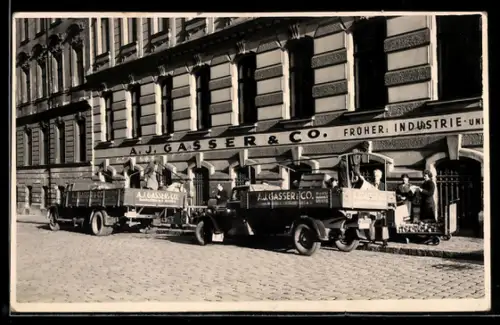 AK Wien, Industrie- u. Bergbaubedarf A. J. Gasser & Co., Brucknerstrasse 8