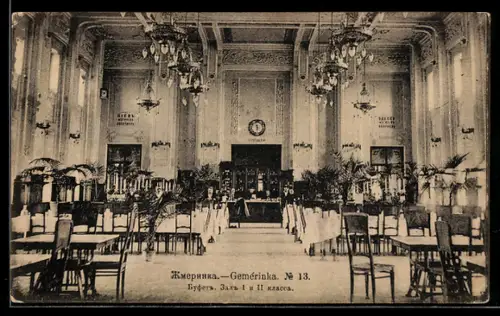 AK Gemérinka, Blick in den Festsaal