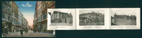 Leporello-AK Kraków, Ul. Grodzka