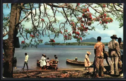 AK Trois-Rivières, Arrival of the fishermen