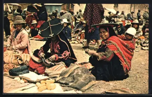 AK Cuzco, Market scene