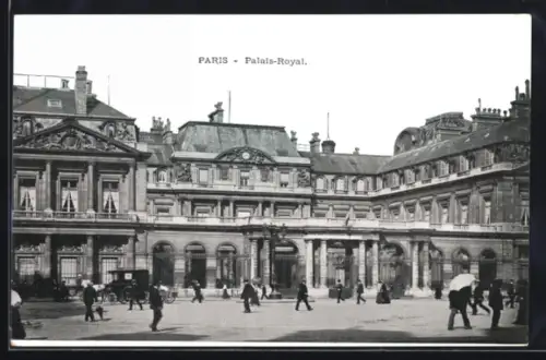 AK Paris, Palais Royal, Teilansicht