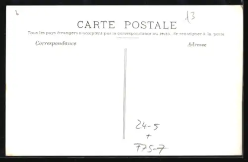 AK Paris, Les Inondations 1910, Rue Surcouf