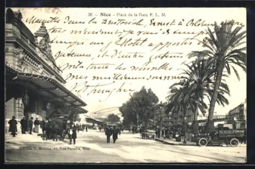 AK Nice, Place de la Gare