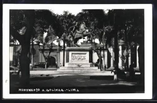 AK Lima, Monymento a Bolivare
