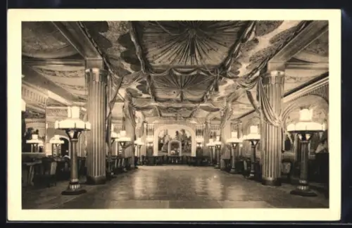 AK Paris, Le Lido des Champs-Élyssées, La grande nef: Vue d`ensemble - Restaurant - Dancing