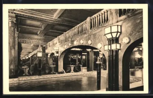 AK Paris, Le Lido des Champs-Elysees, Le Pont de marbre