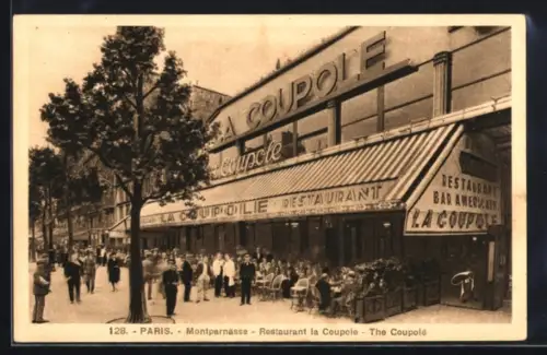 AK Paris, Montparnasse, Restaurant la Coupole