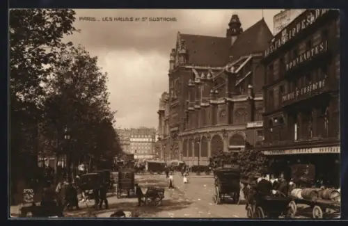 AK Paris, Les Halles et St. Eustache