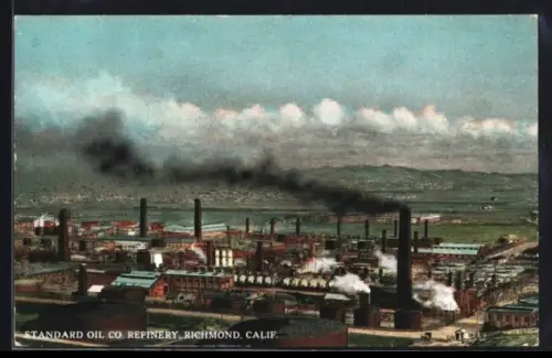 AK Richmond, CA, Standard Oil Refinery