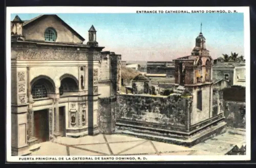 AK Santo Domingo, Entrance to Cathedral