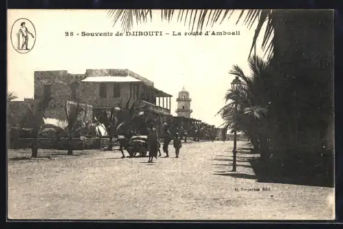 AK Djibouti, La route d`Amboali