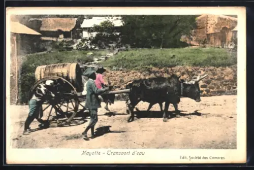 AK Mayotte, Transport d`eau