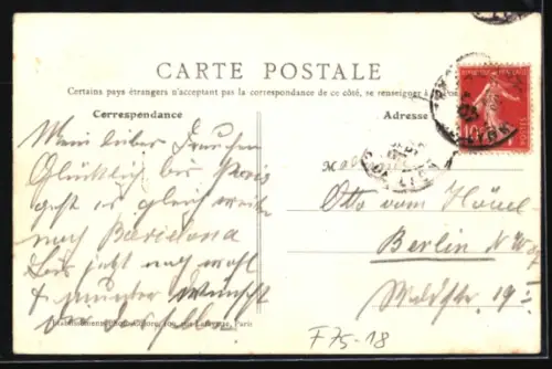 AK Paris, Rue de la Chapelle