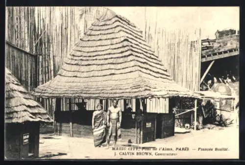 AK Paris, Magic City, Pont de l`Alma, Fiancés Bontoc