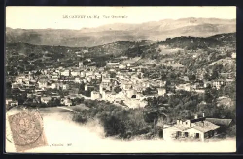 AK Le Cannet /A.-M., Vue Générale