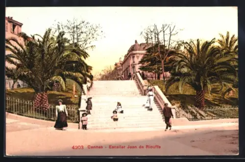 AK Cannes, Escalier Jean de Riouffe