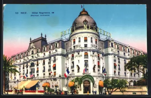 AK Nice, Hôtel Négresco