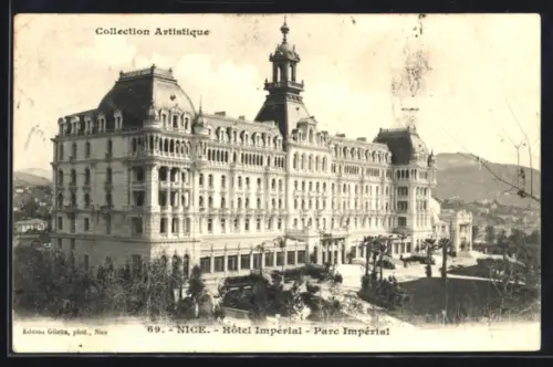 AK Nice, Hôtel Impérial, Parc Impérial
