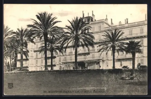 AK Menton-Garavan, Hôtel Bellevue