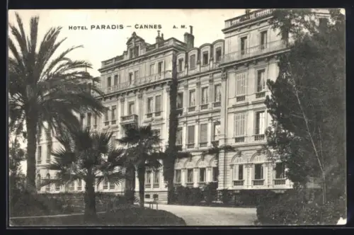 AK Cannes, Hôtel Paradis