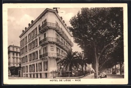 AK Nice, Hotel de Liège