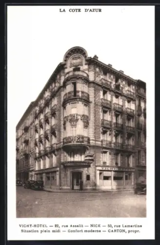 AK Nice, Vichy-Hotel, 22, rue Assalit