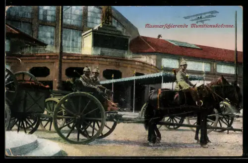 AK Ausmarschierende Munitionskolonne