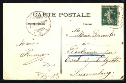 AK Paris, U-Bahn, Rond-Point de la Villette